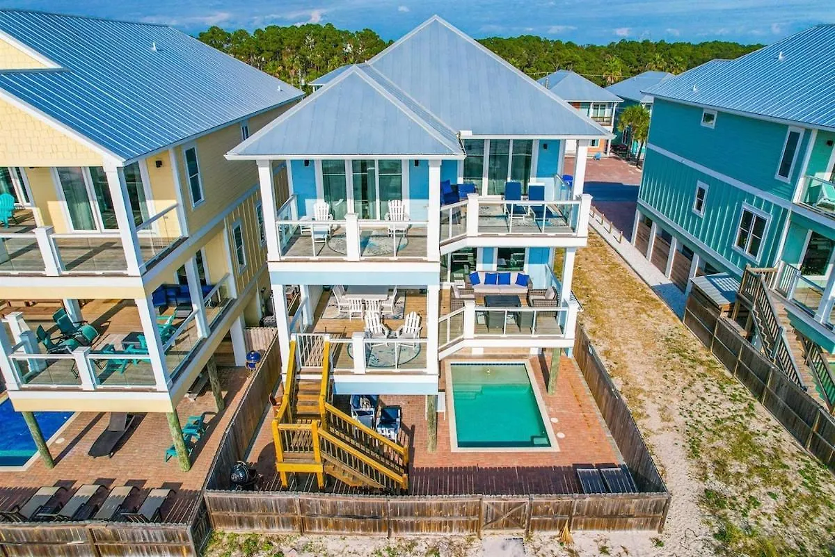 Holiday home Blue Heaven On The Beach Gulf Front Sleeps 20 6 Bedroom Heated Private Pool Panama City Beach United States