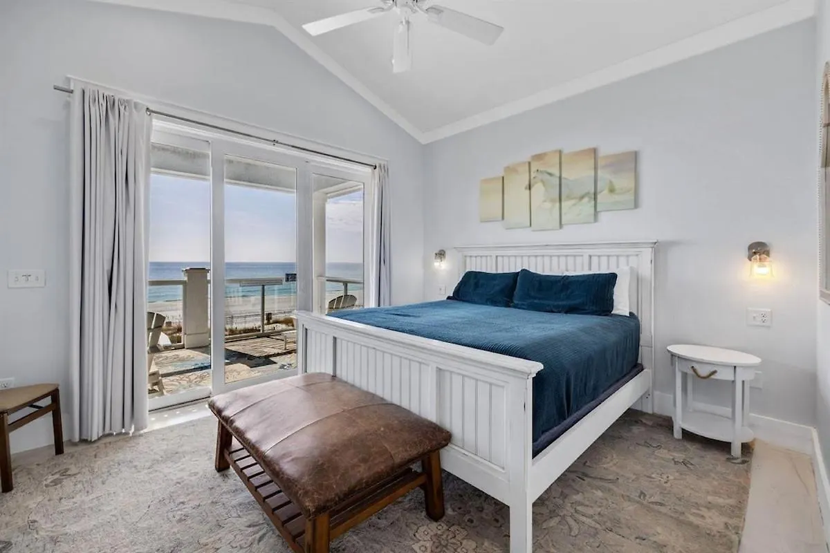 Holiday home Blue Heaven On The Beach Gulf Front Sleeps 20 6 Bedroom Heated Private Pool Panama City Beach