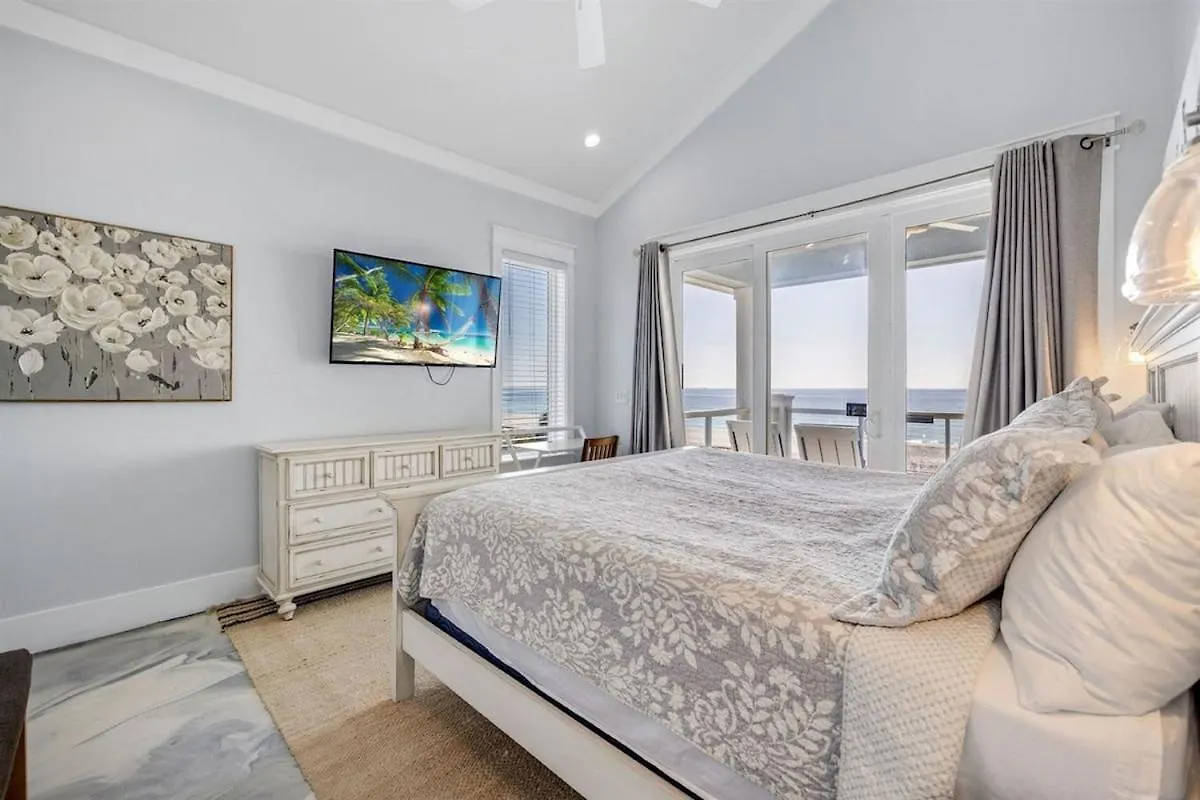 Blue Heaven On The Beach Gulf Front Sleeps 20 6 Bedroom Heated Private Pool Panama City Beach United States
