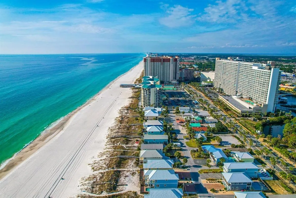 Blue Heaven On The Beach Gulf Front Sleeps 20 6 Bedroom Heated Private Pool Panama City Beach Holiday home