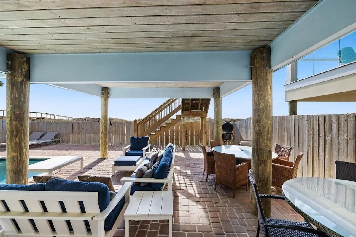 Blue Heaven On The Beach Gulf Front Sleeps 20 6 Bedroom Heated Private Pool Panama City Beach